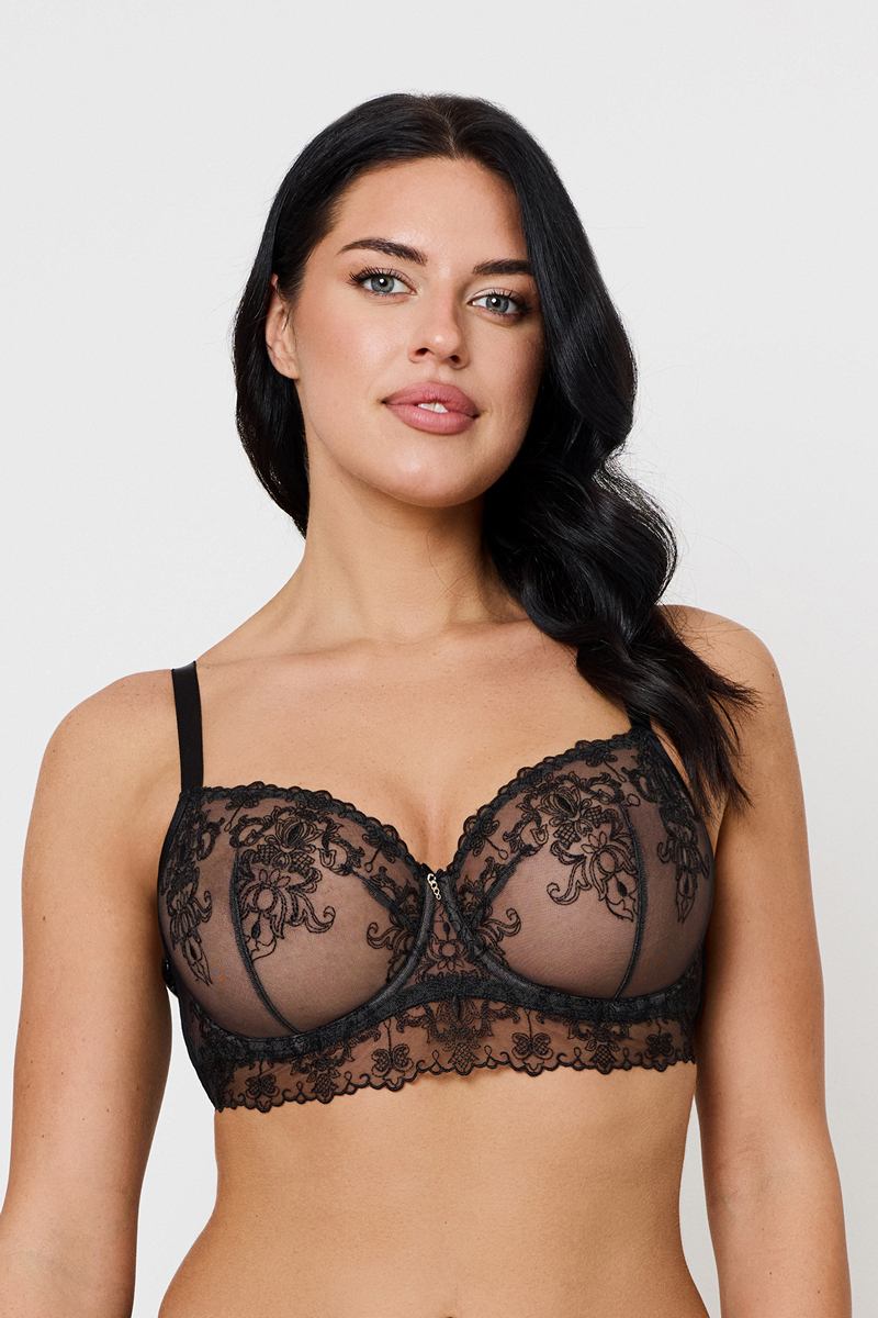 DIVA BLACK Soft Balconette Бюст
